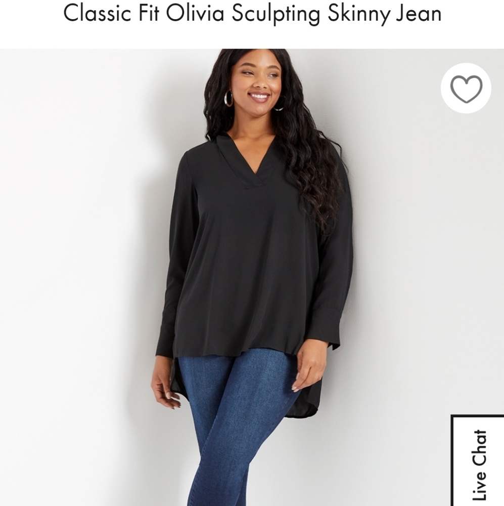 Eloquii Classic Fit Olivia Sculpting Skinny Jean